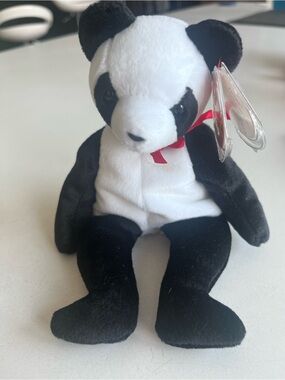 Fortune Ty Beanie Baby Plush Panda